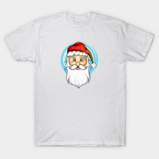 Colorful cartoon santa claus T-Shirt